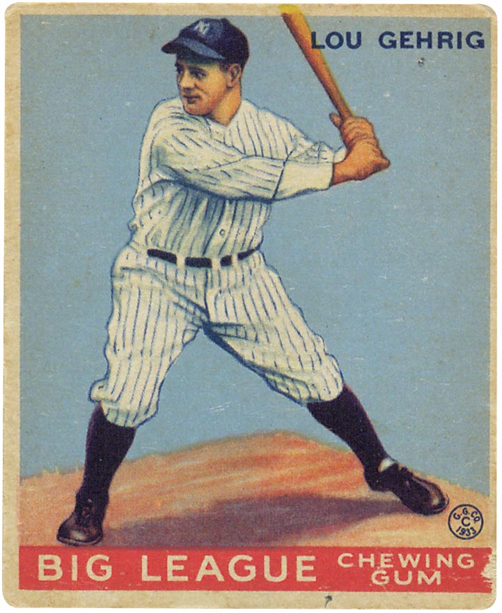  Lou Gehrig player image