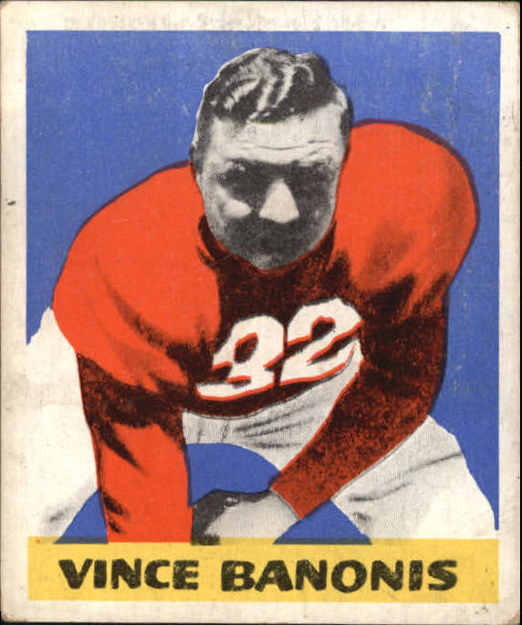  Vince Banonis player image