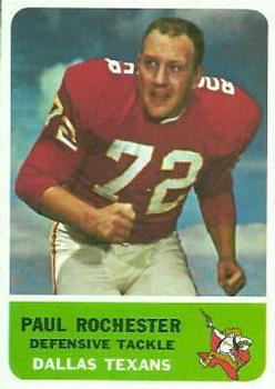 Paul Rochester player image