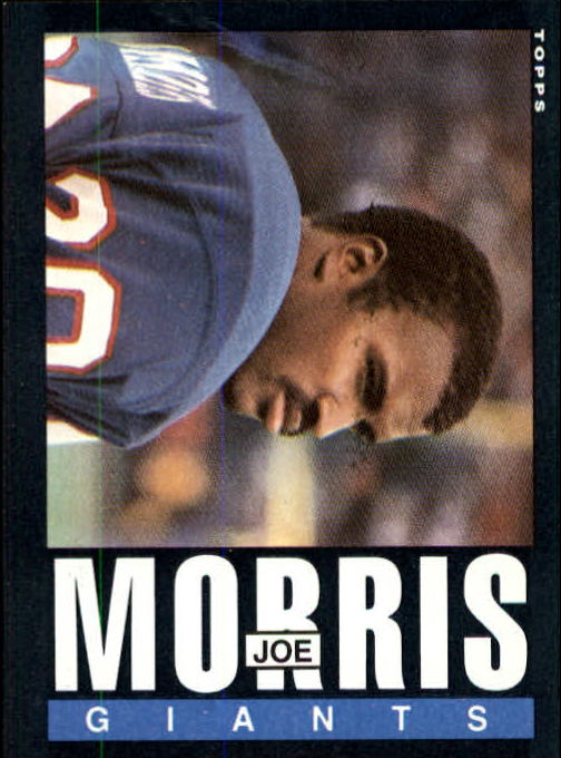  Joe Morris player image