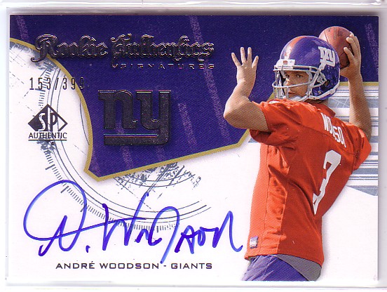  Andre Woodson player image