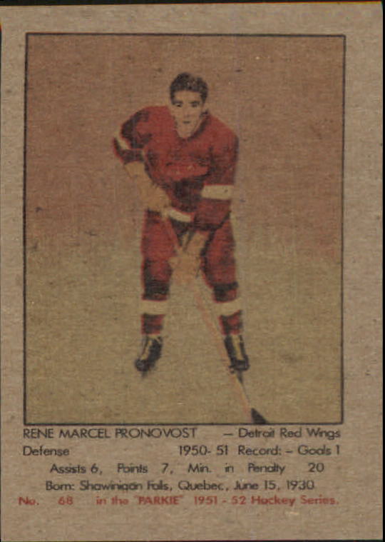  Marcel Pronovost player image