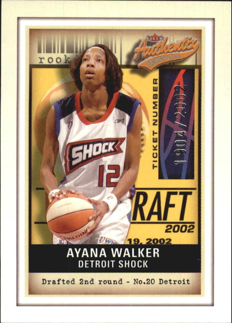  Ayana Walker player image
