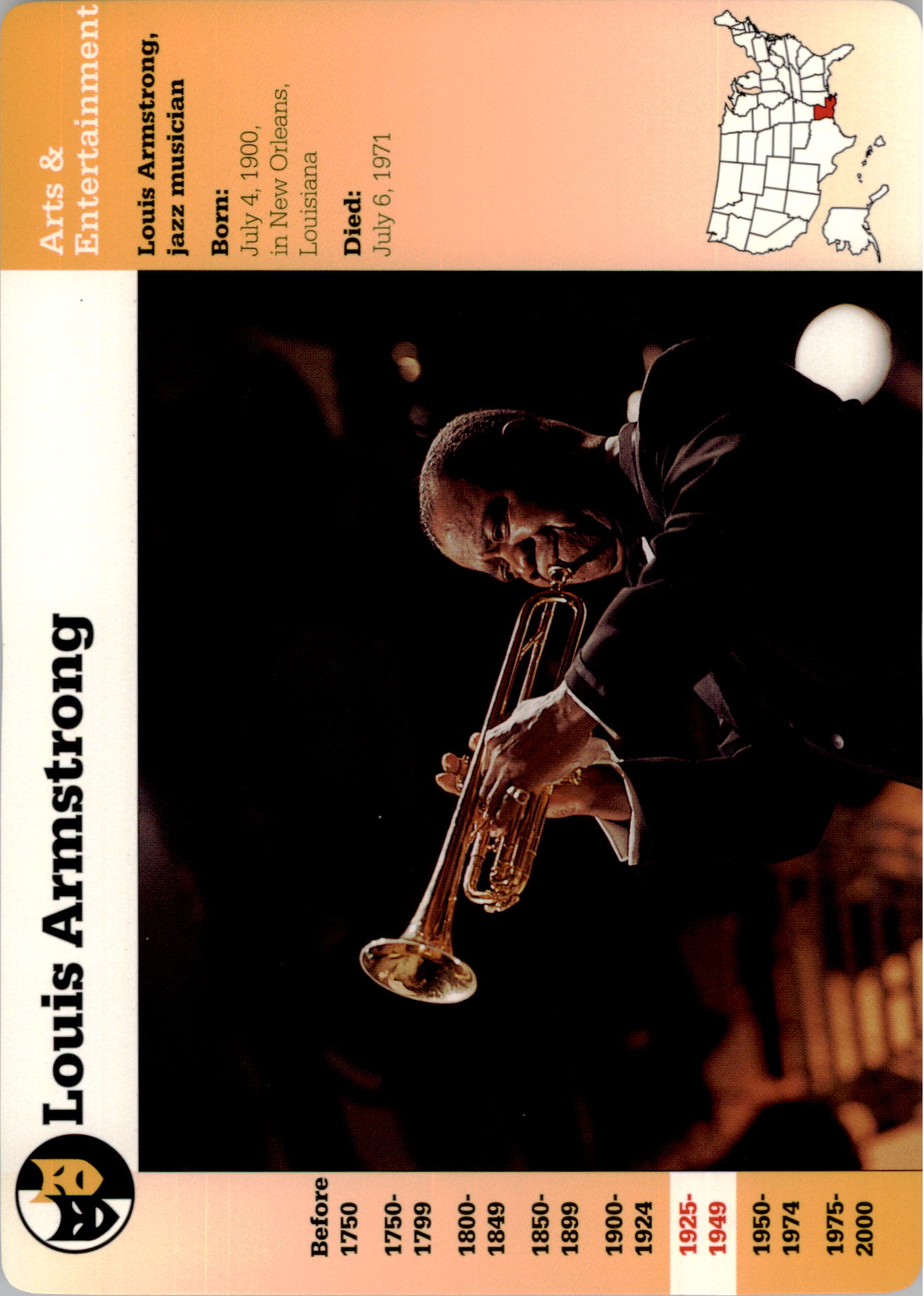  Louis Armstrong player image