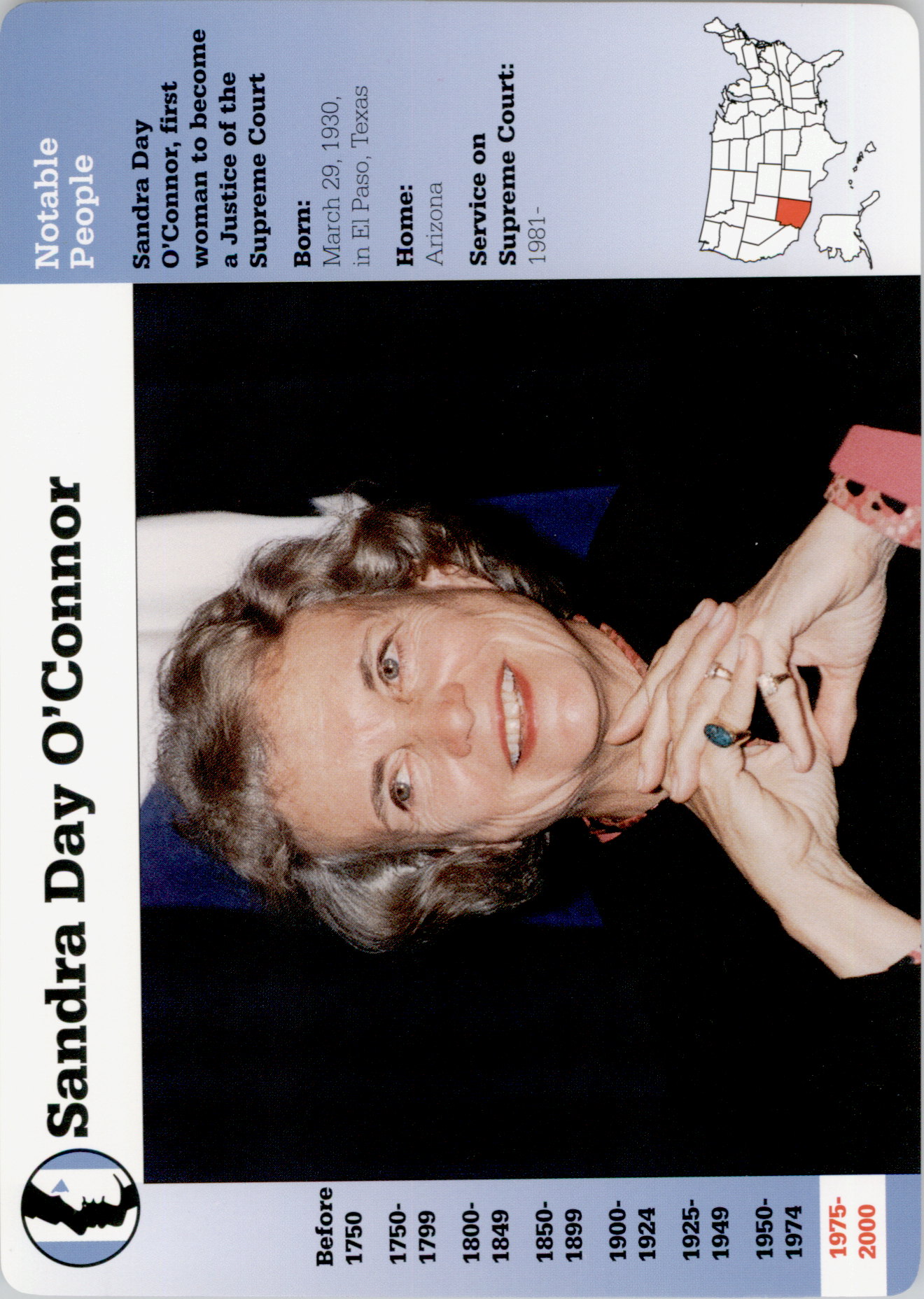  Sandra Day O'Connor player image