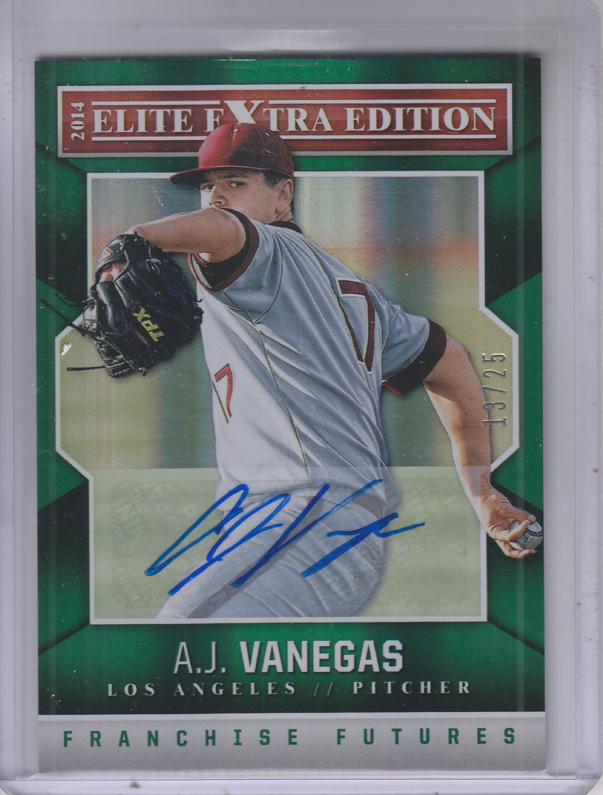 A.J. Vanegas Baseball Price Guide A.J. Vanegas Trading Card Value