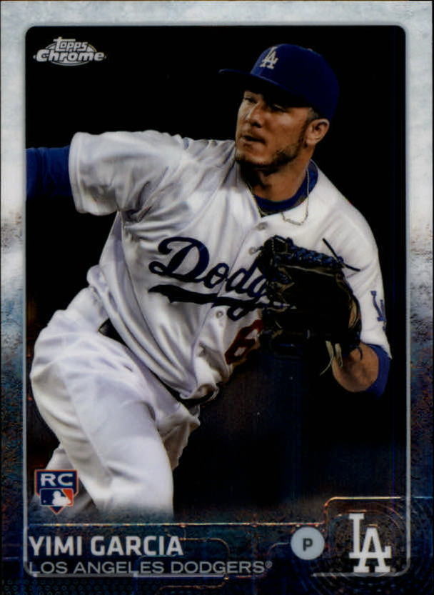 2015 Topps Yimi Garcia Dodgers Rookie Baseball Card #191 at