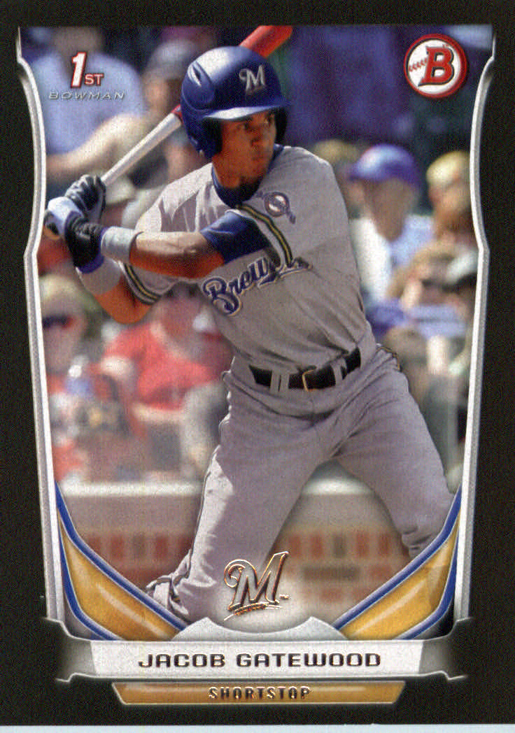 Jacob Gatewood Baseball Price Guide Jacob Gatewood Trading Card Value