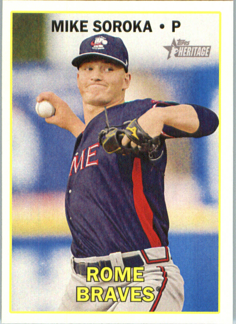  2020 Topps Gold Stars Baseball #324 Mike Soroka