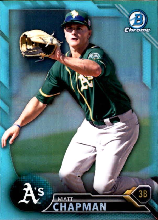Matt Chapman Baseball Price Guide Matt Chapman Trading Card Value