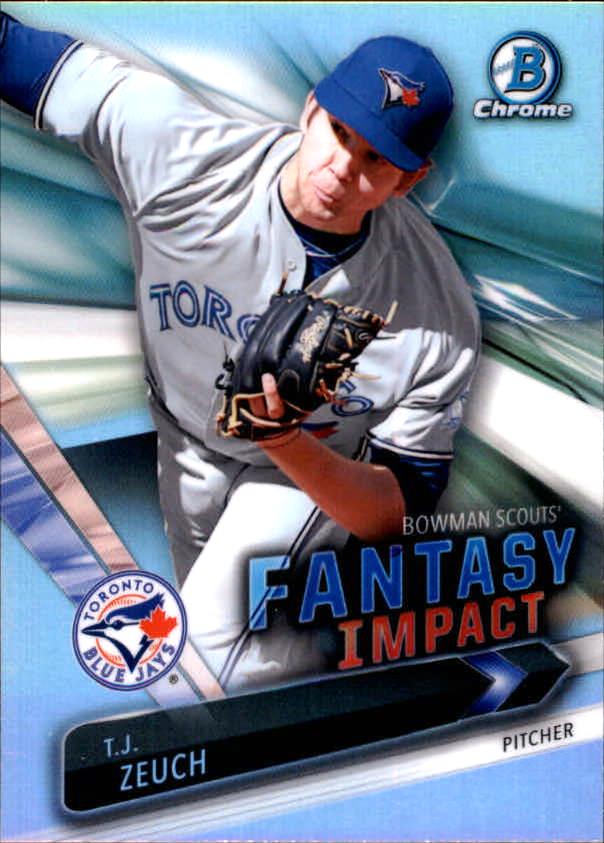 T.J. Zeuch Baseball Price Guide T.J. Zeuch Trading Card Value Beckett