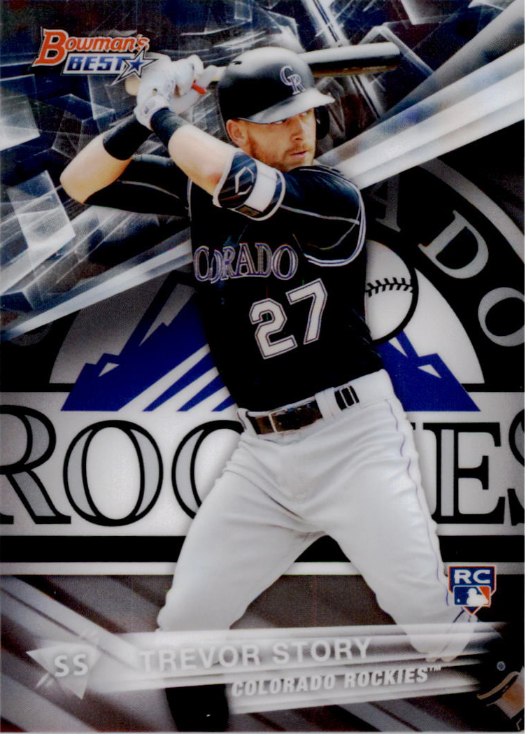 2018 Topps #230 Trevor Story Colorado Rockies Baseball Card