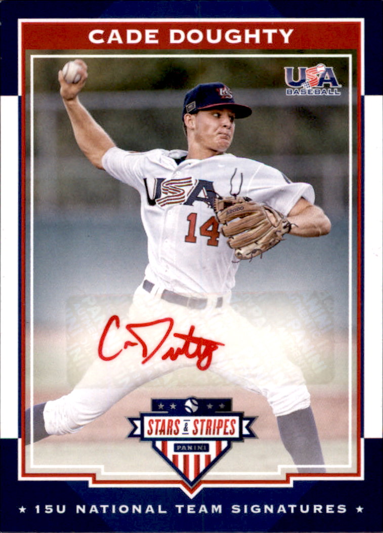 Cade Doughty Baseball Price Guide Cade Doughty Trading Card Value