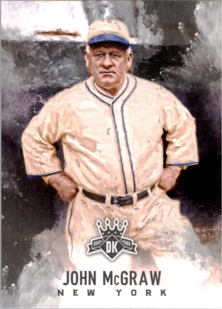 John J. McGraw, New York Giants, baseball card portrait]