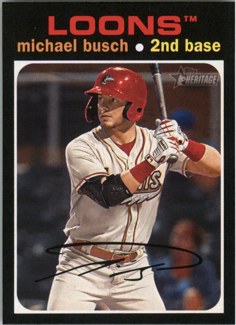 Michael Busch Baseball Price Guide | Michael Busch Trading Card Value ...