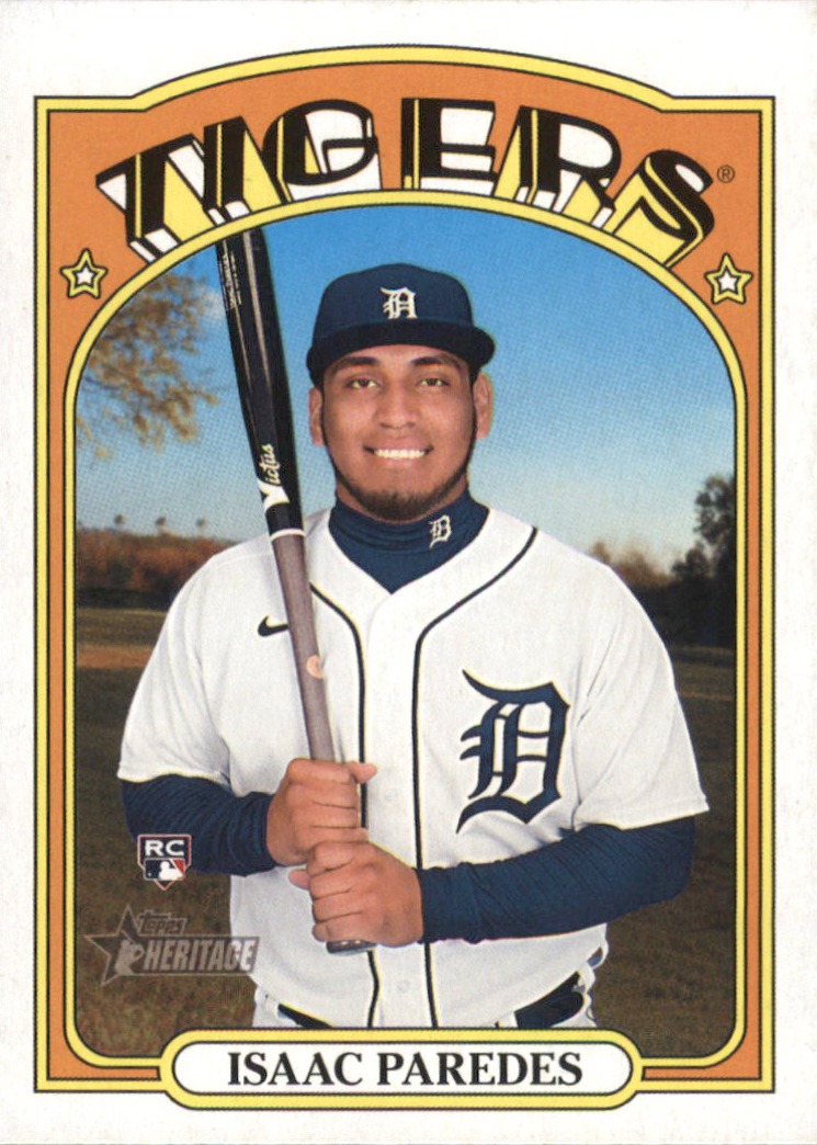 ISAAC PAREDES - Tampa Bay Rays / Tigers Rookie RC - ***You Pick and  Choose***