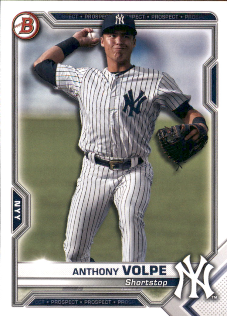 Anthony Volpe Baseball Price Guide Anthony Volpe Trading Card Value