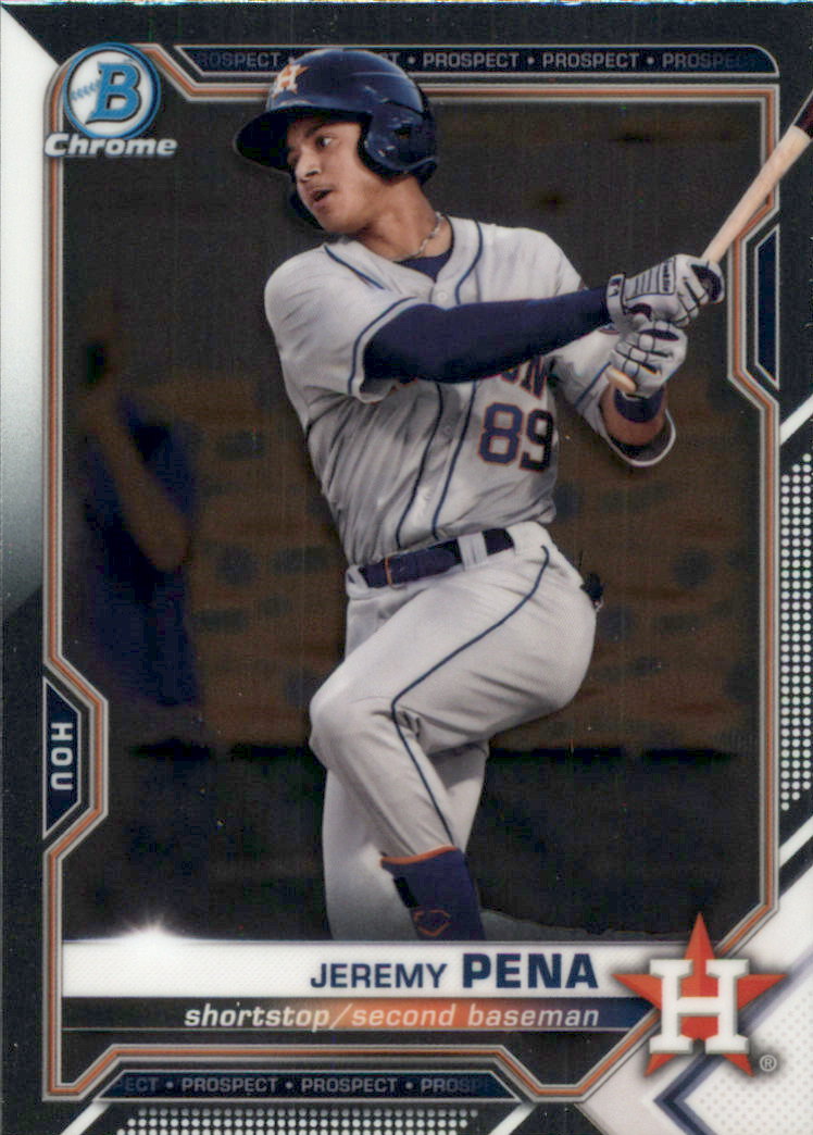 Jeremy Pena Baseball Cards