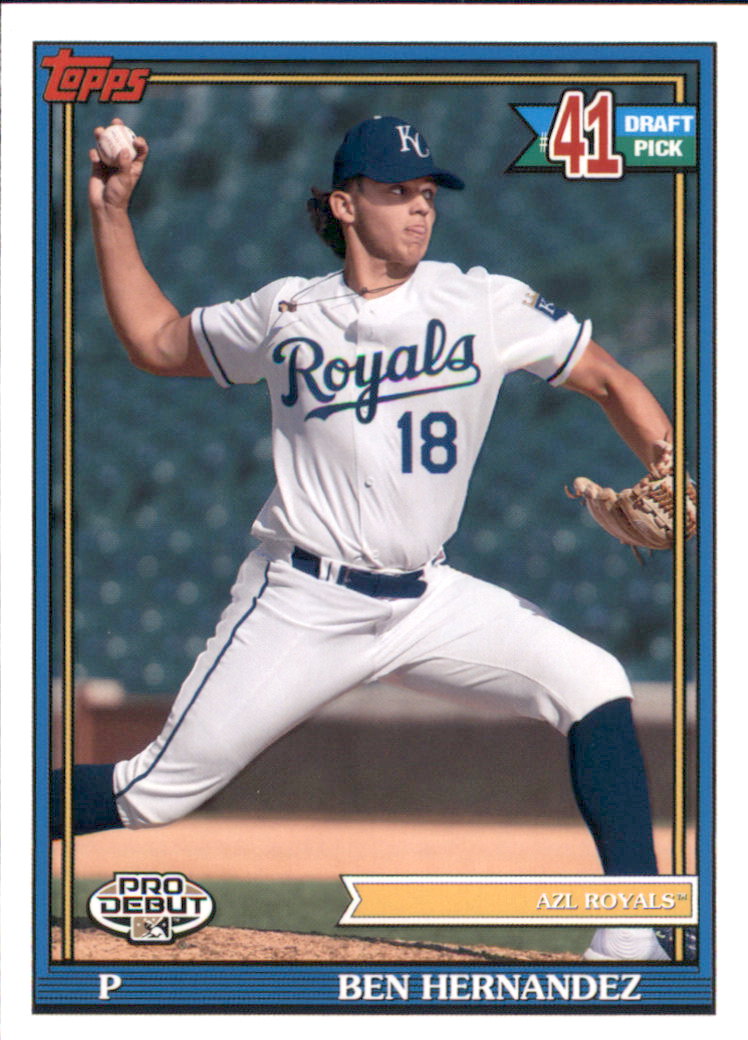 Ben Hernandez Baseball Price Guide 