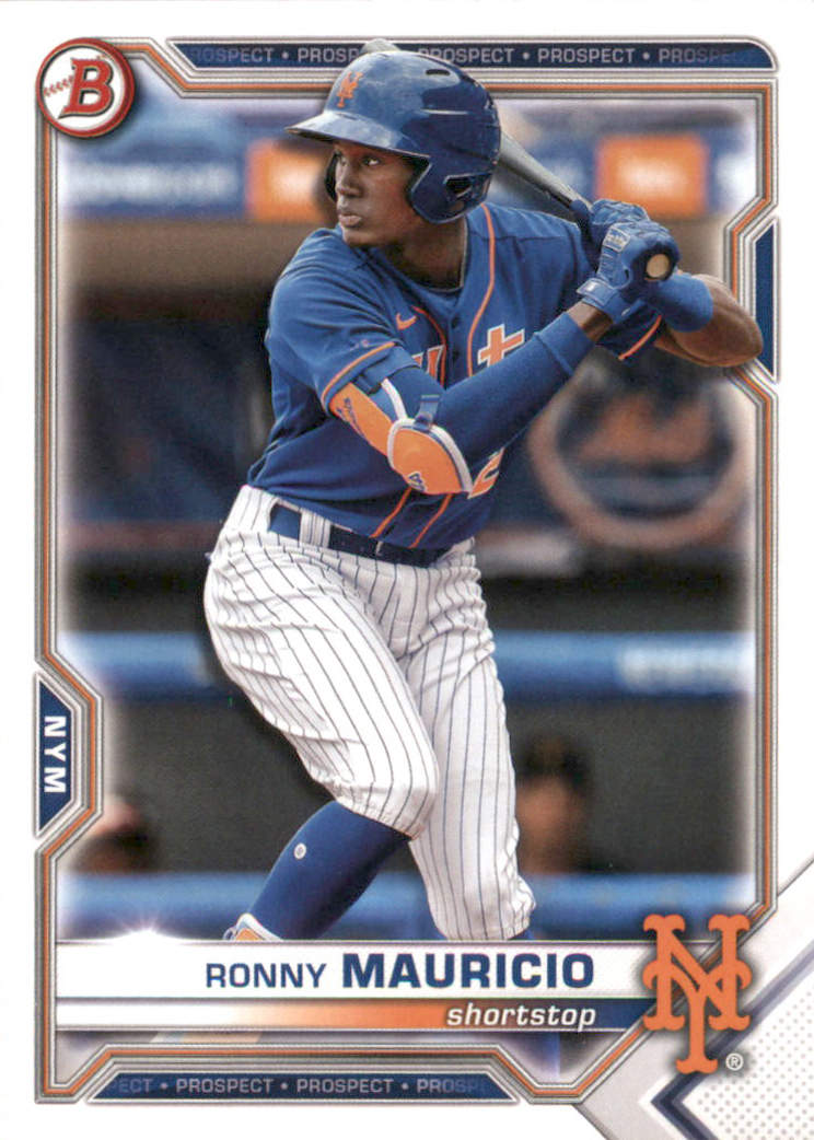 Ronny Mauricio Baseball Price Guide | Ronny Mauricio Trading Card Value ...