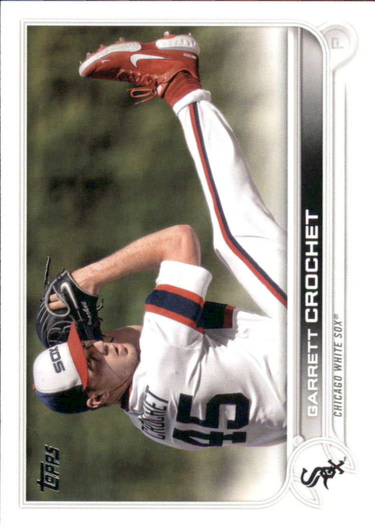 2021 Topps Stadium Club Rookie Garrett Crochet Chicago White Sox