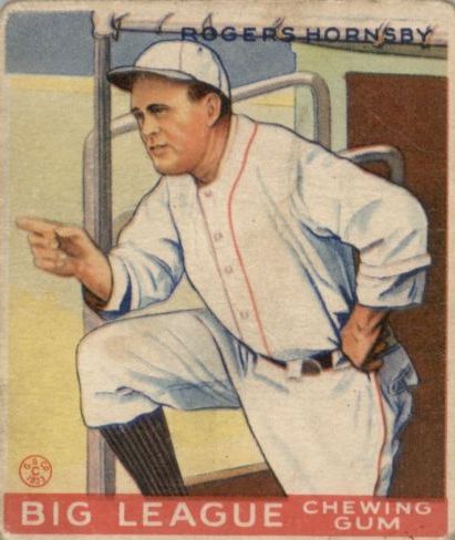 Buy Rogers Hornsby Cards Online | Rogers Hornsby Baseball Price Guide ...