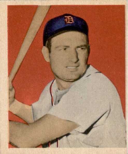  1947 Exhibits George Kell Detroit Tigers (Baseball