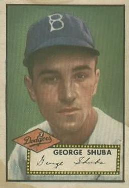 1955 Golden Stamps George Shuba (Brooklyn Dodgers)