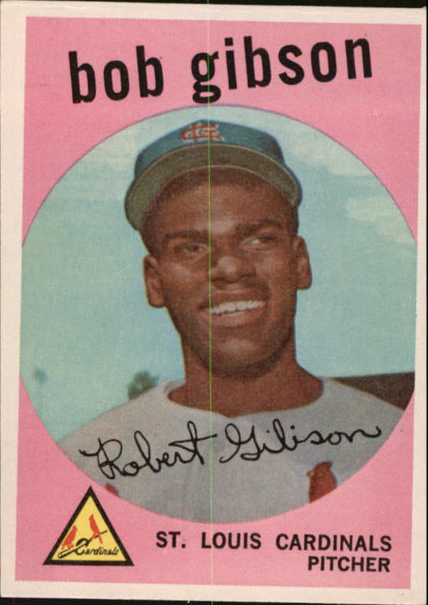 1961 Topps Baseball Card - Sandy Koufax - Bob Gibson for Sale in