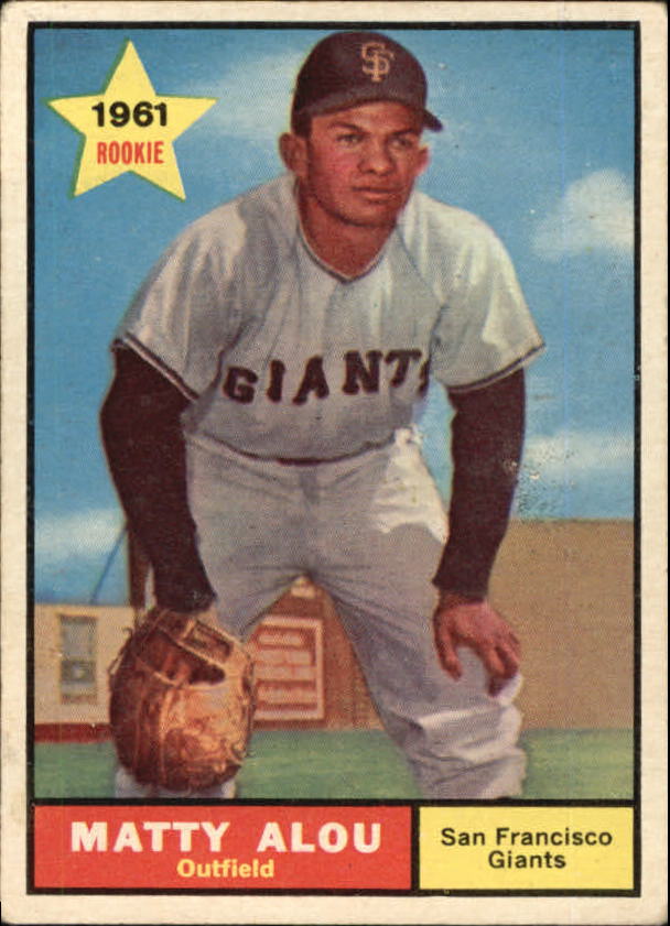 Matty Alou Baseball Price Guide Matty Alou Trading Card Value Beckett