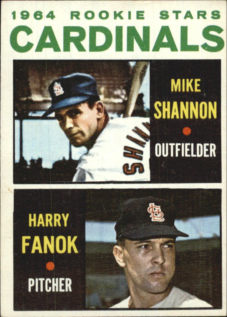  1968 Topps # 445 Mike Shannon St. Louis Cardinals