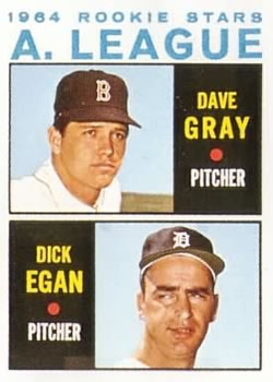 1963 Topps 1963 Rookie Stars Dick Egan/Julio Navarro/Gaylord Perry