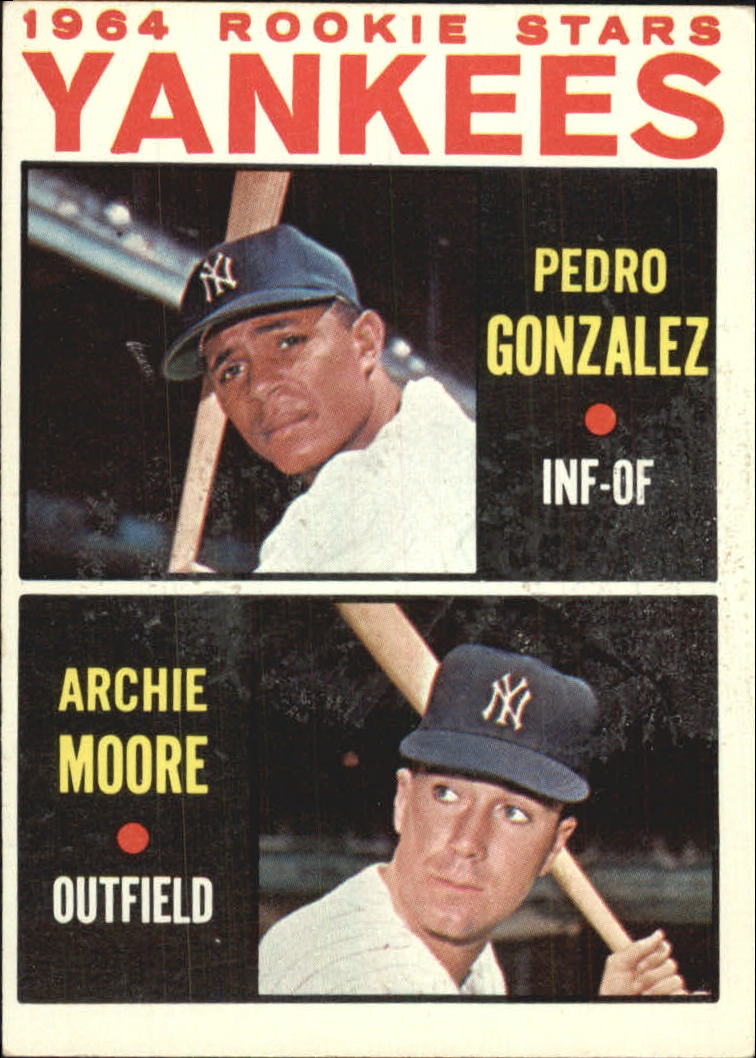 1963 Topps #537 Rookie Stars/Pedro Gonzalez RC/Ken McMullen RC/Al