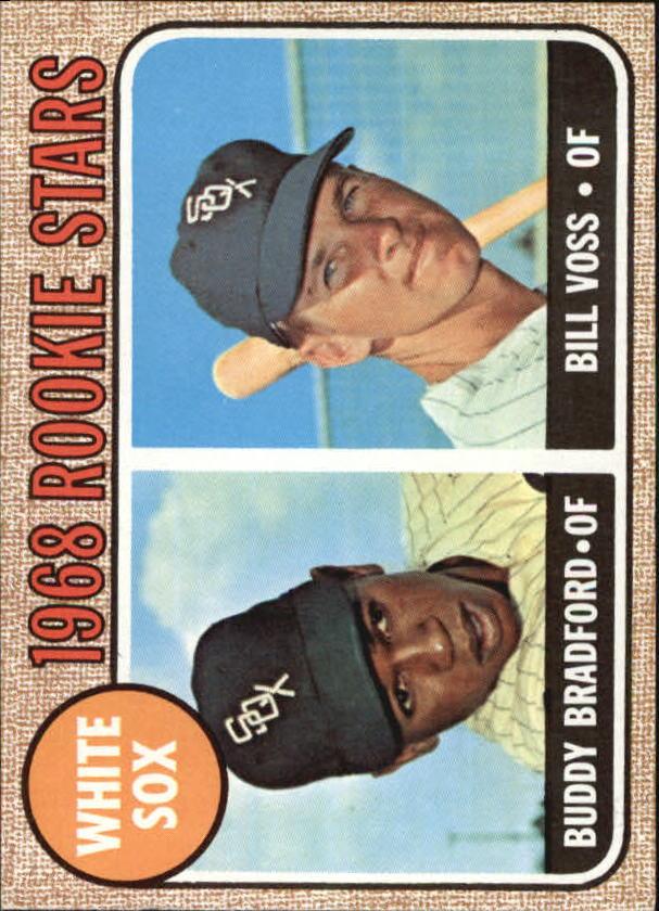 1966 Topps Regular (Baseball) Card# 529 Elia/Higgins/Voss of the