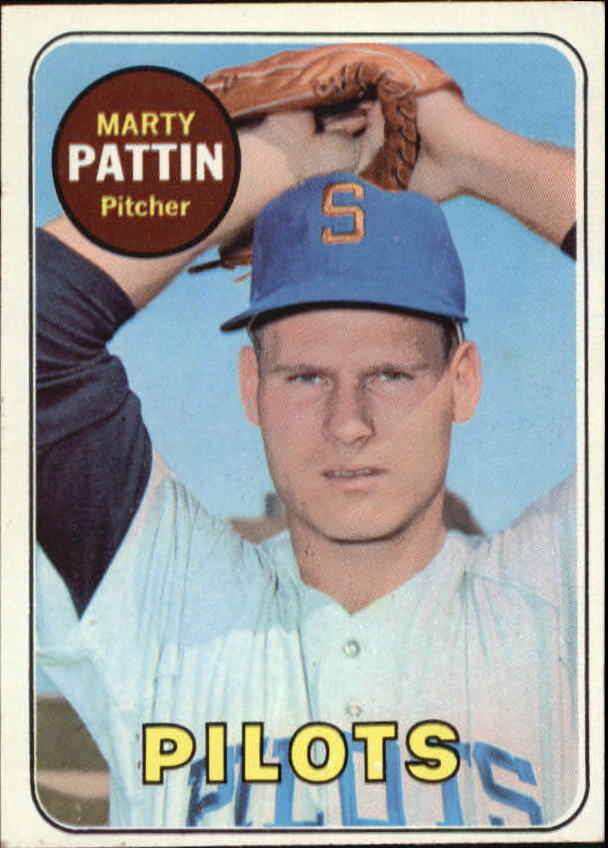  1970 Topps # 31 Marty Pattin Seattle Pilots (Baseball