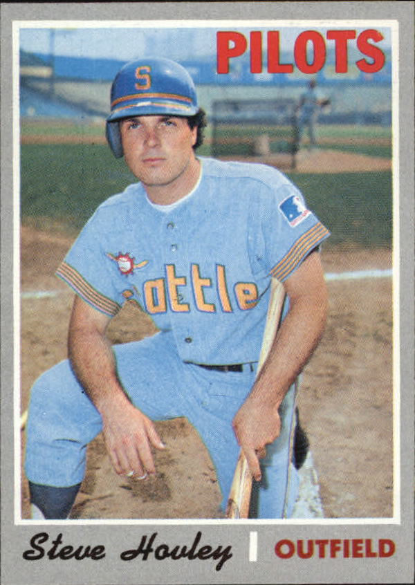 Steve Hovley Seattle Pilots, ORIGINAL Card That Could Have Been by  MaxCards, 1969 Style Custom Baseball Card 2.5 x 3.5 MINT