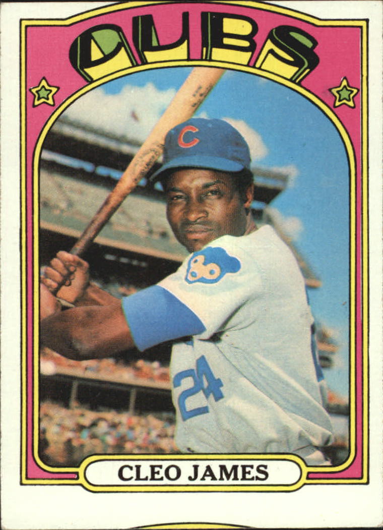 Buy Cleo James Chicago Cubs Custom Baseball Card 1970 Style Online in India  