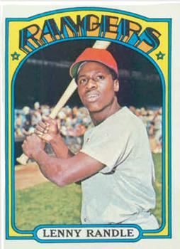 Len Lenny Randle New York Mets Baseball Player Sports Vintage Postcard  J75381