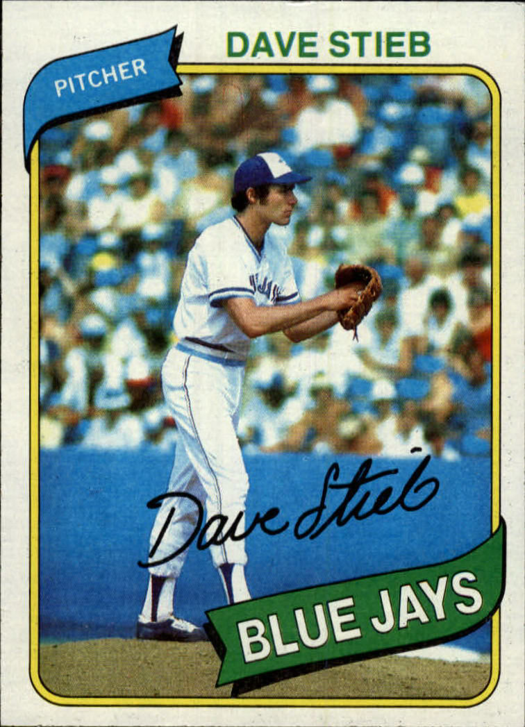 Dave Stieb Autographed Signed 1982 Fleer #622 Authentic Auto Beckett  Certified Blue Jays