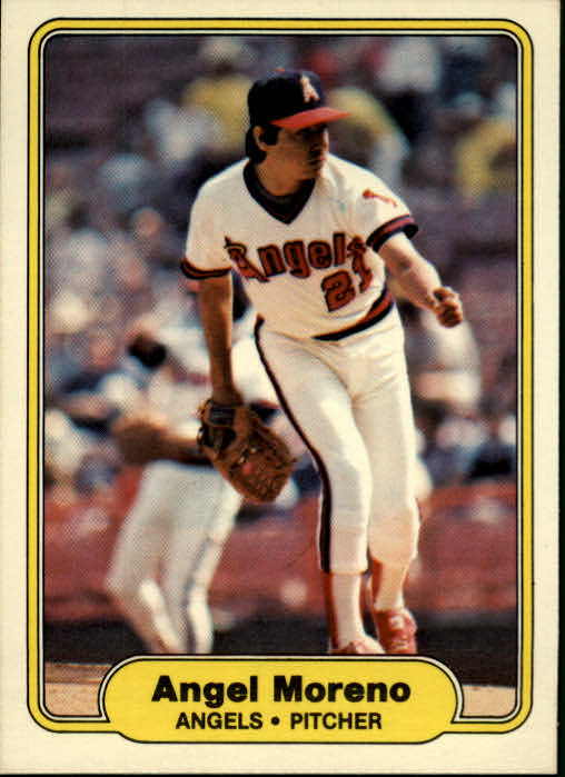 Angel Moreno Baseball Price Guide | Angel Moreno Trading Card Value