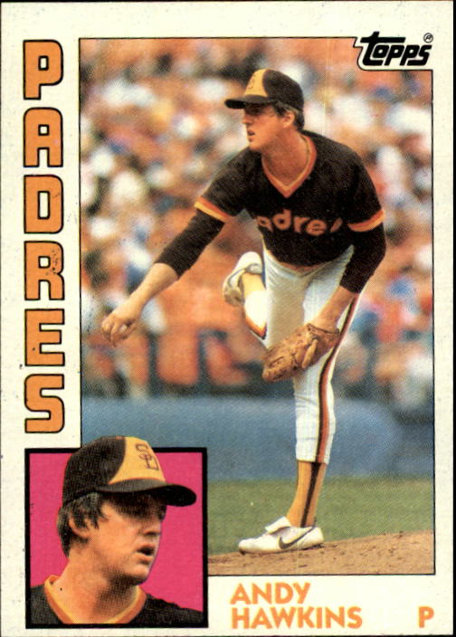  Baseball MLB 1985 Donruss #528 Andy Hawkins VG Padres :  Collectibles & Fine Art