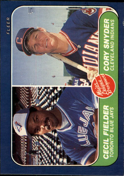 1988 Fleer Tiffany Toronto Blue Jays Baseball Card 110 Cecil 