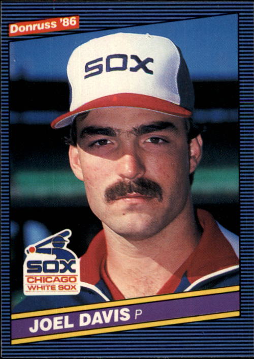 1987 Topps #299 JOEL DAVIS Chicago White Sox