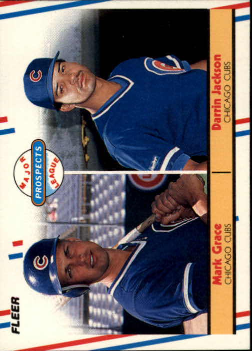 1988 Donruss Mark Grace Cubs #40 Rookie Card