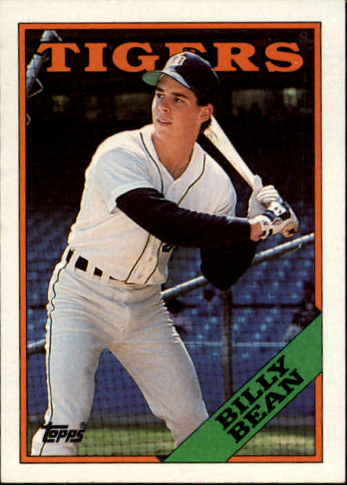 1989 Score Hottest 100 Rookies #19 Billy Bean - NM-MT