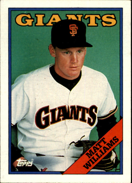 Matt Williams #10 of 10 Flair 1994 Baseball Infield Power Trading Card