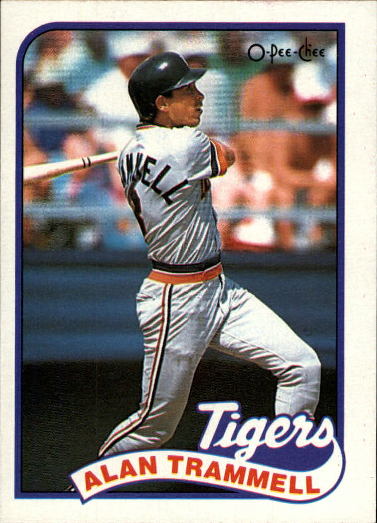 Alan Trammell - Tigers #852 Score 1991 Baseball The Franchise Trading Card
