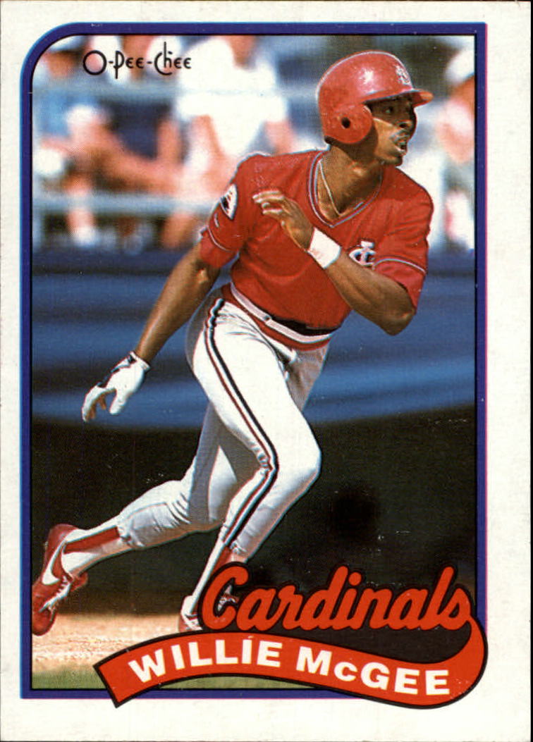 Buy Willie D. McGee Cards Online  Willie D. McGee Baseball Price