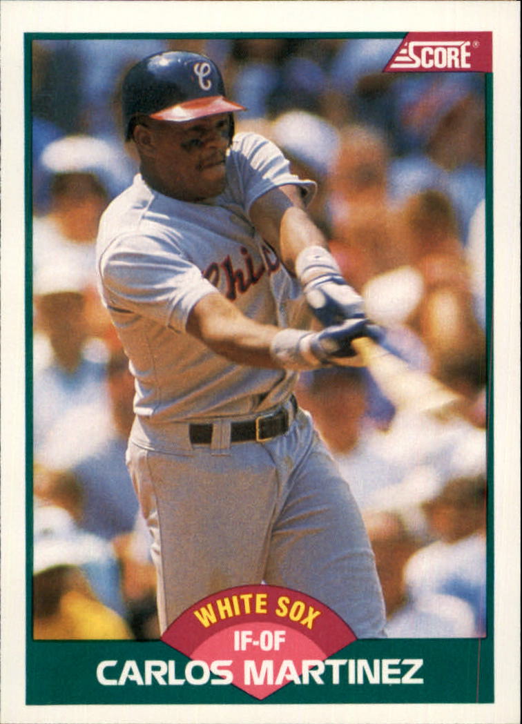  1991 O-Pee-Chee #156 Carlos Martinez Chicago White Sox