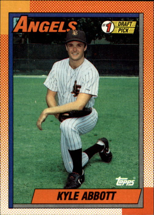 1990 Score Baseballkarte #673 Kyle Abbott Rookie 